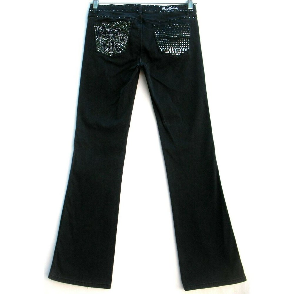 Pepe Jeans London Bootcut Embellished Tag Sz 29